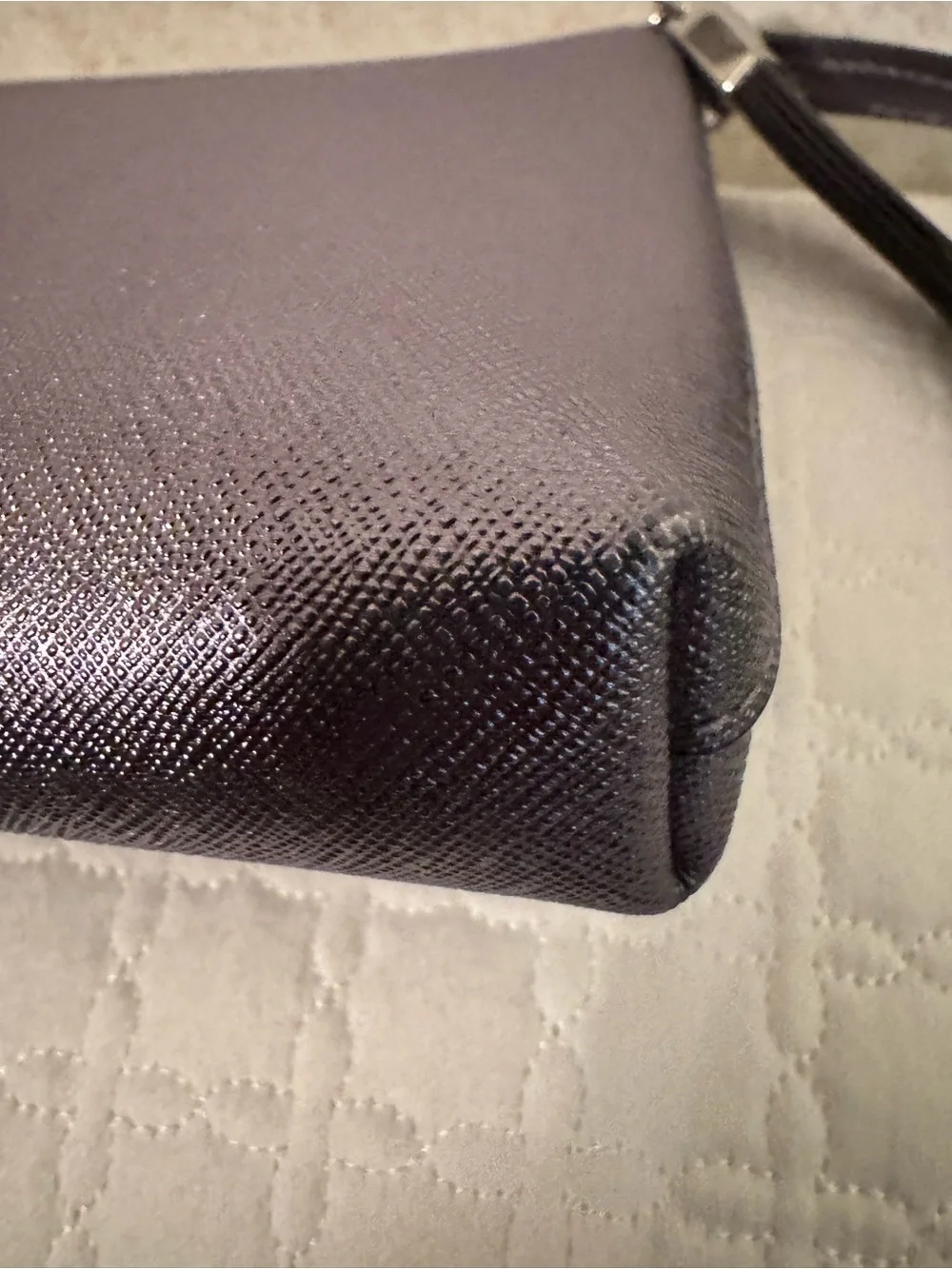 kate spade Iridescent Gunmetal Crossbody Bag